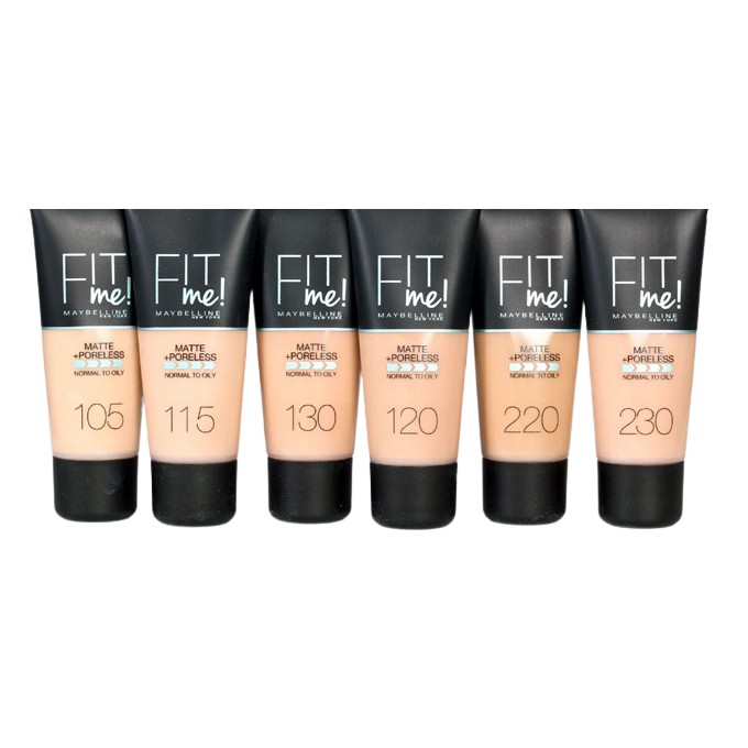 [SKINHOUSEID] MAYBELLINE FIT ME FOUNDANTION SERIES MATTE+PORELESS