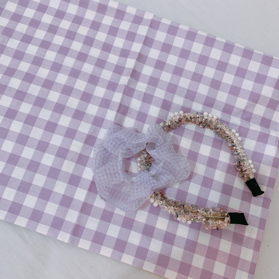 Hana Pillowcase | Sarung Bantal Guling Korea | Lilac