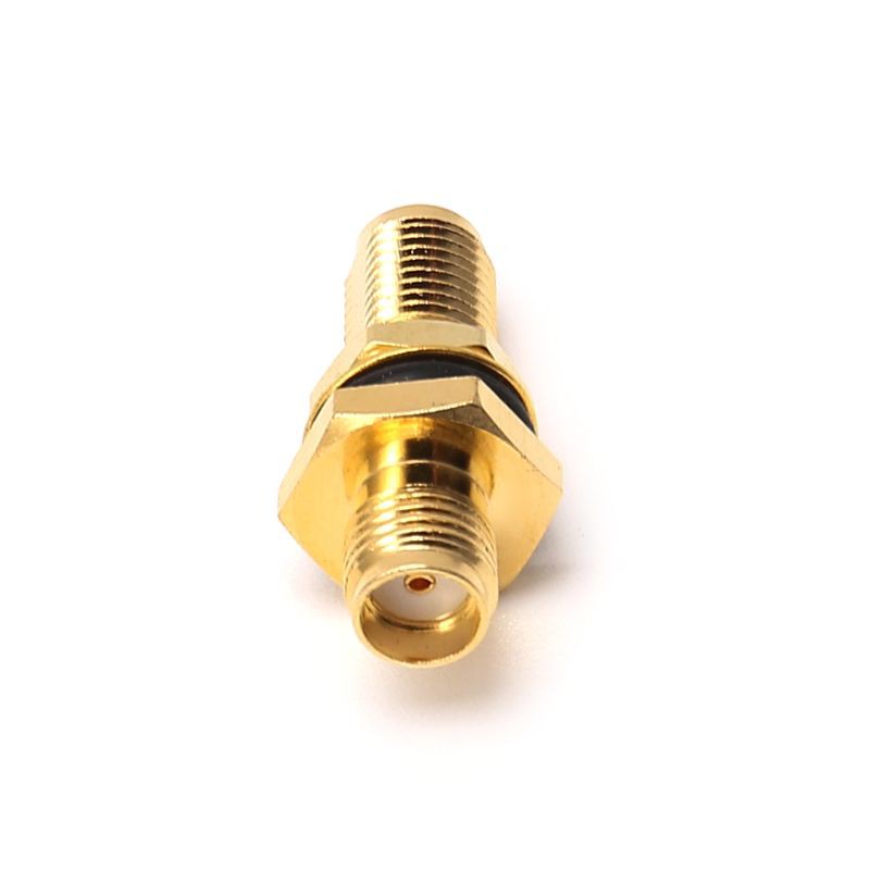 VIVI SMA Female Jack RF Connector Straight Coaxial Converter Adapter Panel Mount O-Ring Connectors