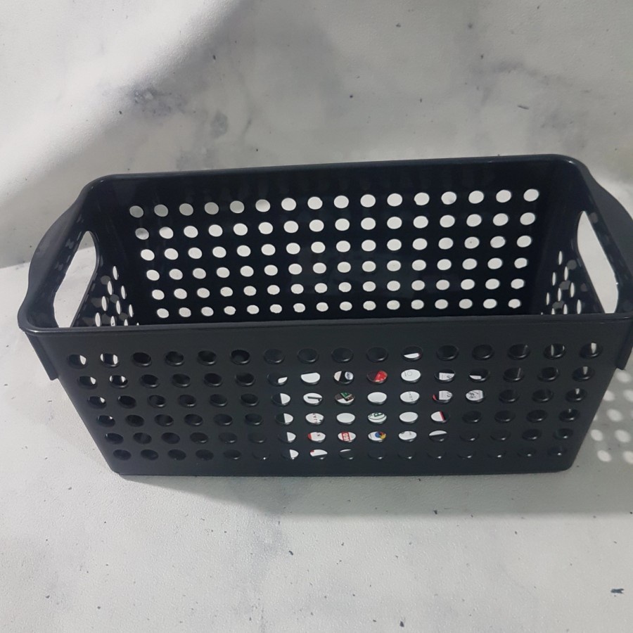 Keranjang Serbaguna Emerald / Tempat penyimpanan / Container Box Kotak / Tempat Makeup / Alat Tulis Sekolah