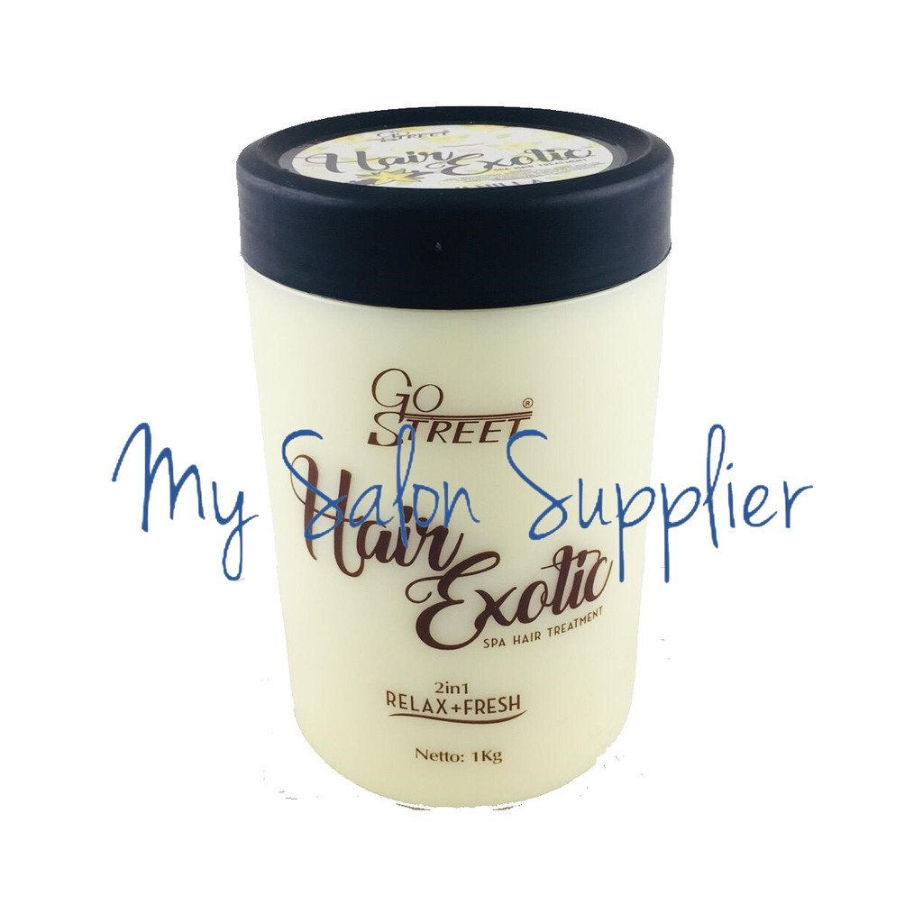 Go Street Hair Exotic Spa Creambath Treatment VANILLA 1kg