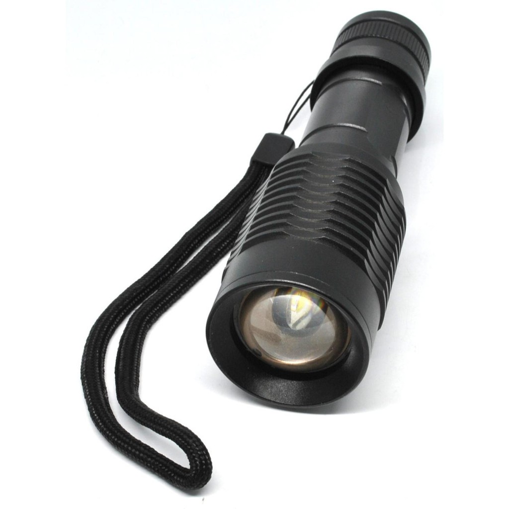 Senter LED 1000 Lumens - ZOOM - BESI - SANGAT TERANG - MURAH