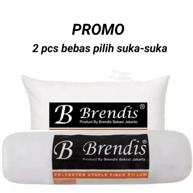 PAKET 1 Bantal 1 guling  silikon  Kualitas Hotel Berbintang 100% Original