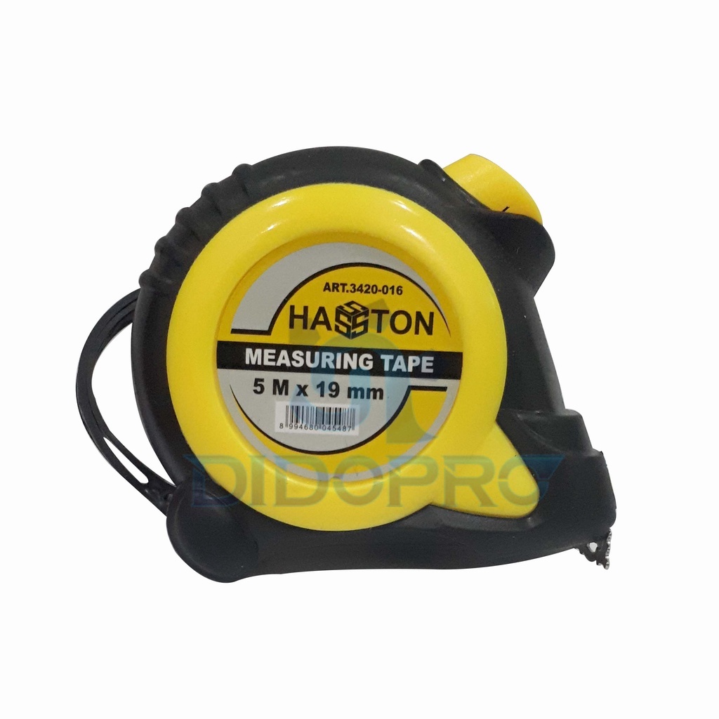 HASSTON PROHEX 3420-016 Meteran Body Karet 5 Meter Rol Meter 5 M x 19 mm Auto Stop