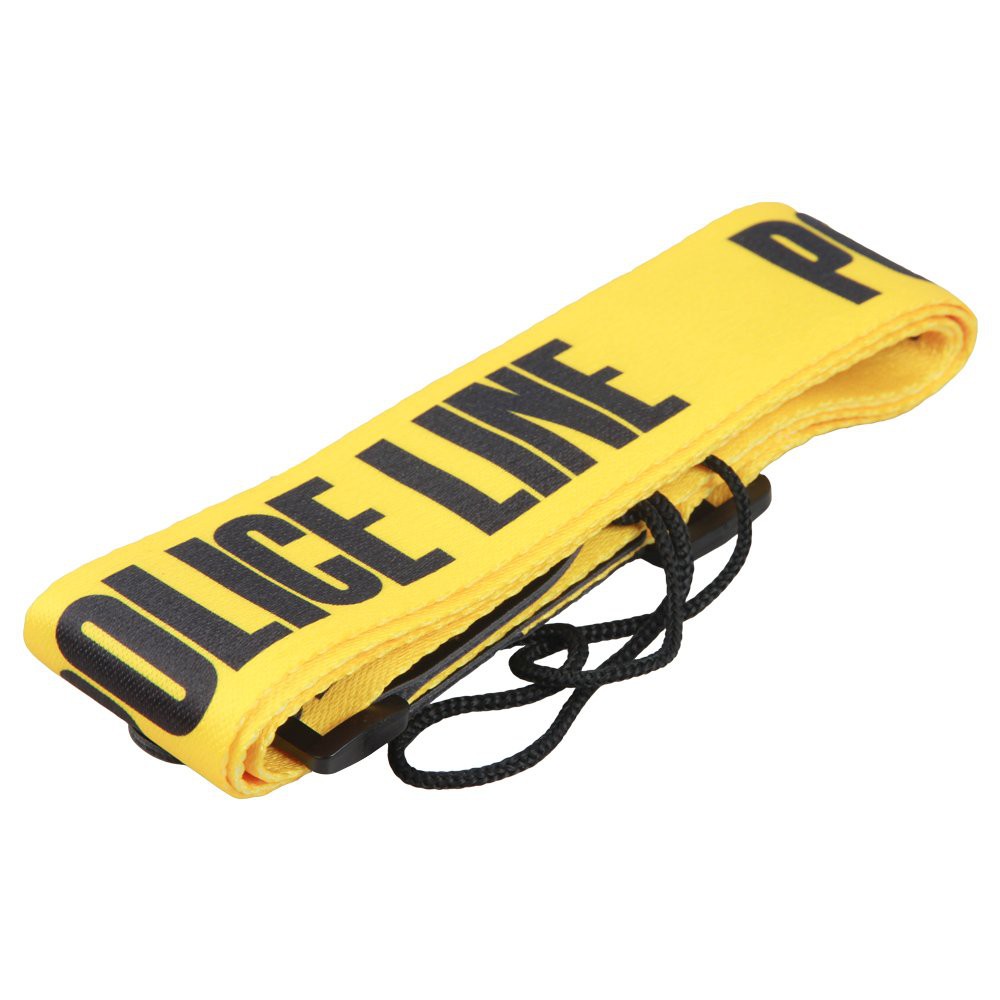 Strap Gitar Kuning Police Line Cowboy