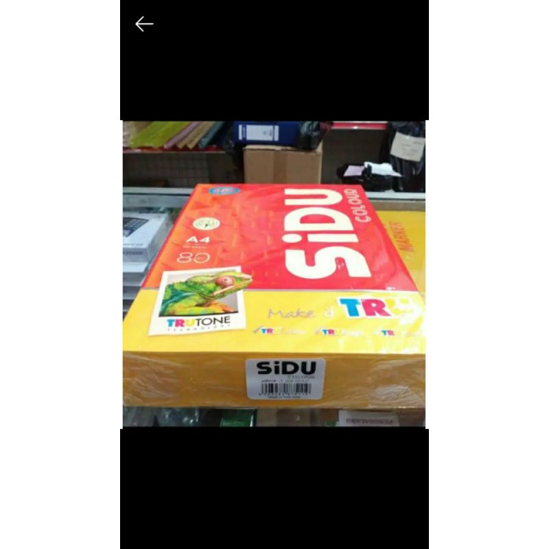 

Kertas Warna SIDU A4 80gr IT 200 Gold