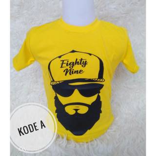  kaos  distro anak  warna  kuning  Shopee Indonesia