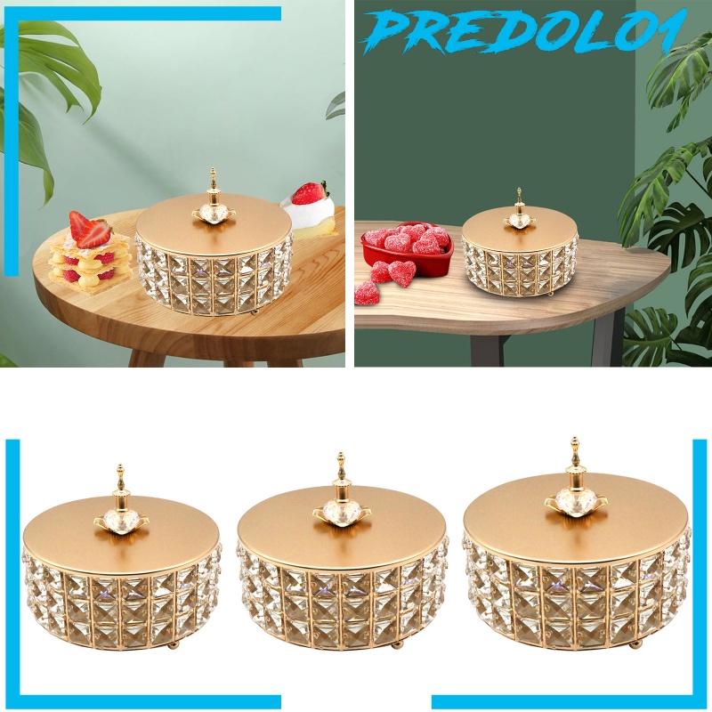 (Predolo1) Kotak Penyimpanan Permen / Perhiasan Bentuk Bulat