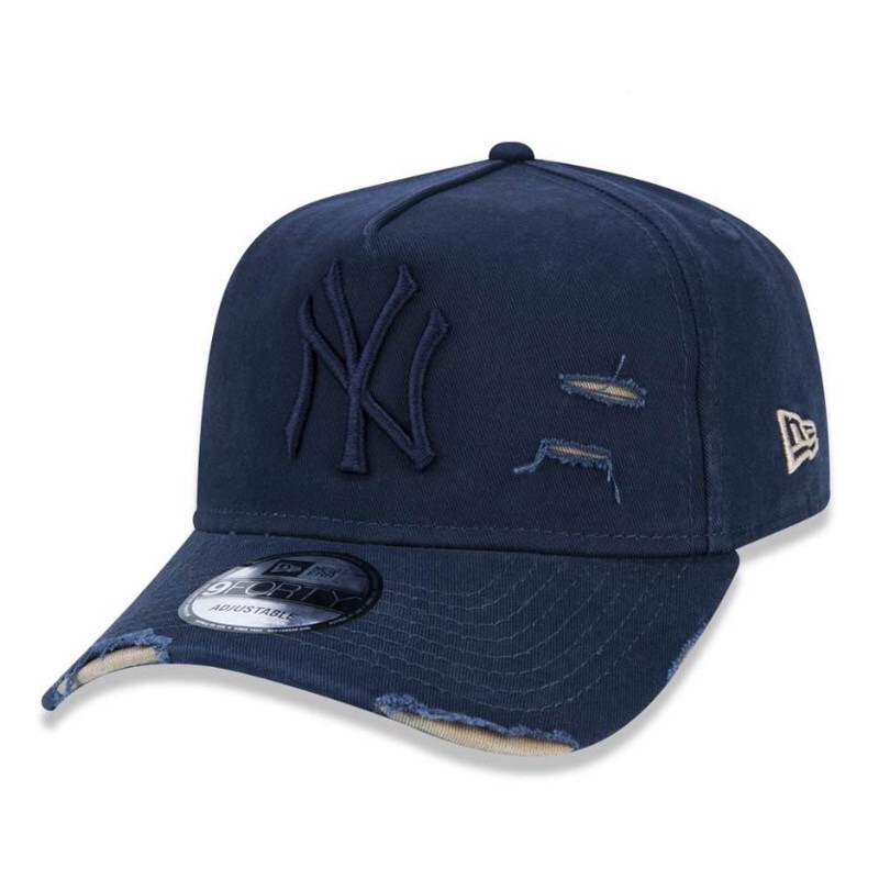 Topi New Era 940 Cotton New York Yankees Navy