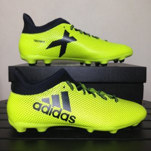 Baru  Sepatu Bola Adidas X 17 3 FG Solar Yellow S82366 Original BNIB