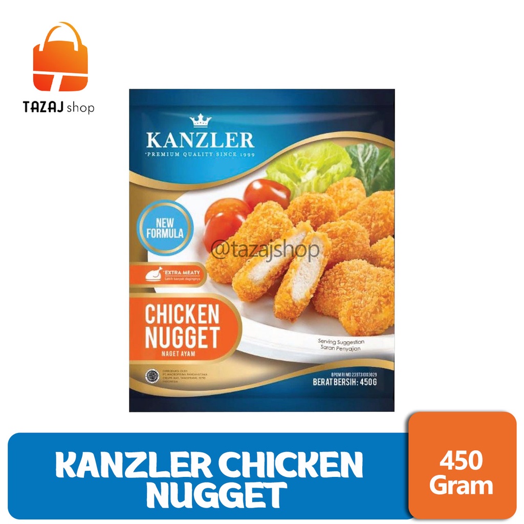 

Kanzler Chicken Nugget 450 Gram