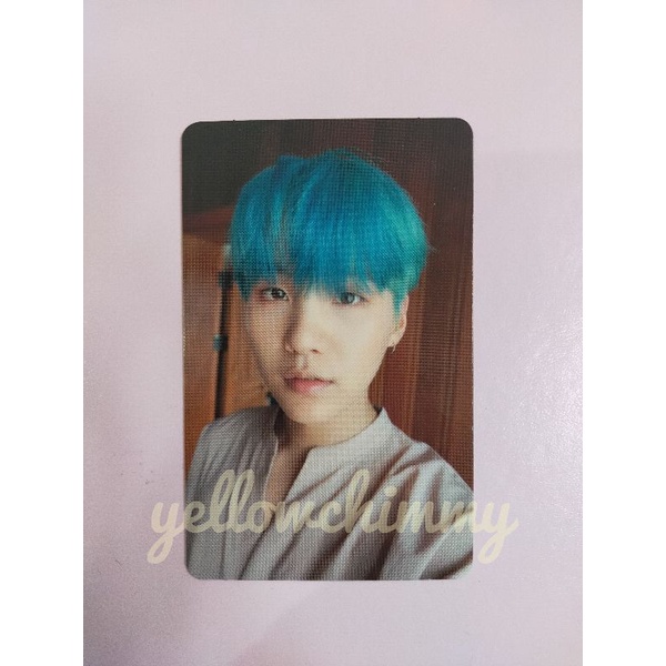 [Ready stock] Photocard BTS official PC BTS Suga Yoongi Her L