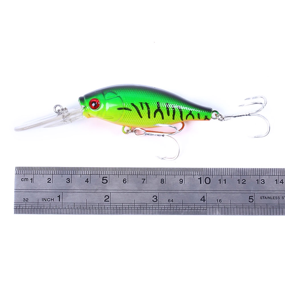 Hengjia 1Pcs Umpan Fishing Lure Bait Wobbler 10.5CM 16.4G Minnow Artificial Lures Crankbait Bass Pike Trolling Tackle