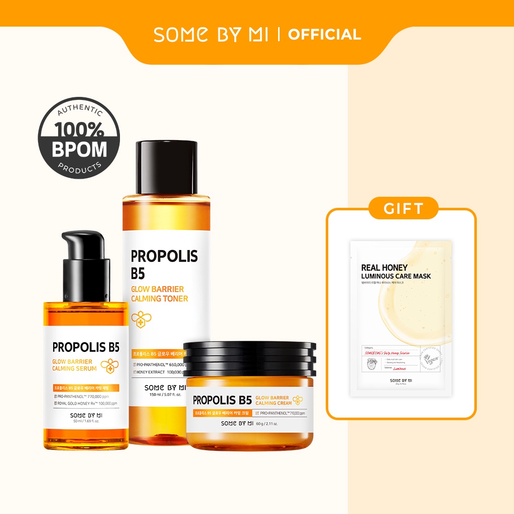 Some By Mi Propolis B5 Glow Barrier Calming 3 Step Set-7