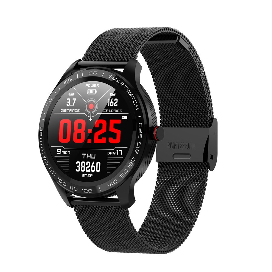 DENNOS L9 Microwear Smart watch Jam Tangan Sport Monitor Detak Jantung
