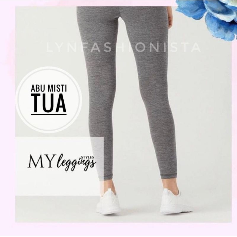 (4SIZE)LEGGING PANJANG WANITA KAOS SPANDEK RAYON GRADE A TEBAL ADEM