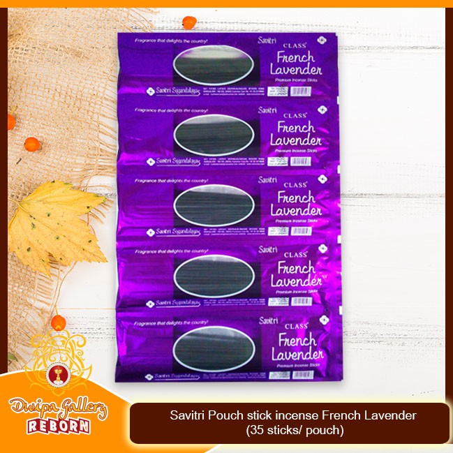 Dupa/Hio Wangi India Savitri Pouch Stick Incense French Lavender