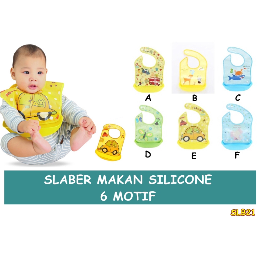 SLB21 CELEMEK MAKAN SLABER SILICONE 6 MOTIF