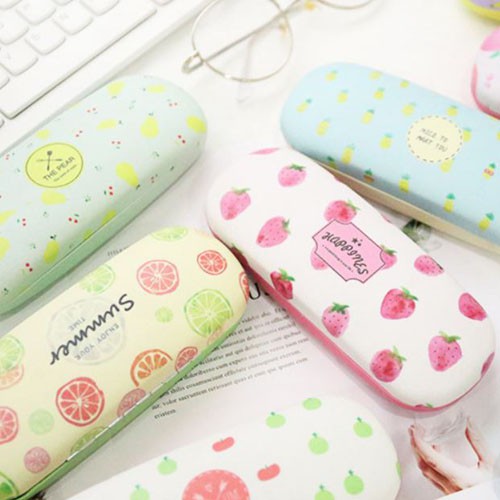 kotak kacamata motif kartun buah fruit glasses case (3F2)&amp;(3G2) jgl082