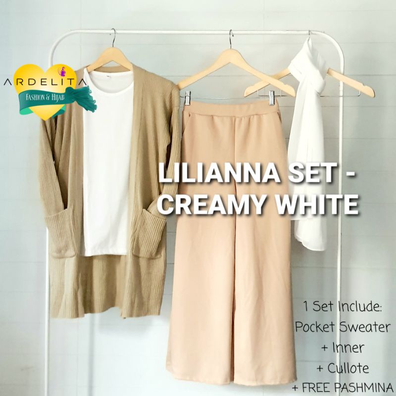 ORI 100% REALPICT LILIANNA LYLAC SET HEMAT LENGKAP/SET LYLAC CULLOTE/SETCEL LILAC