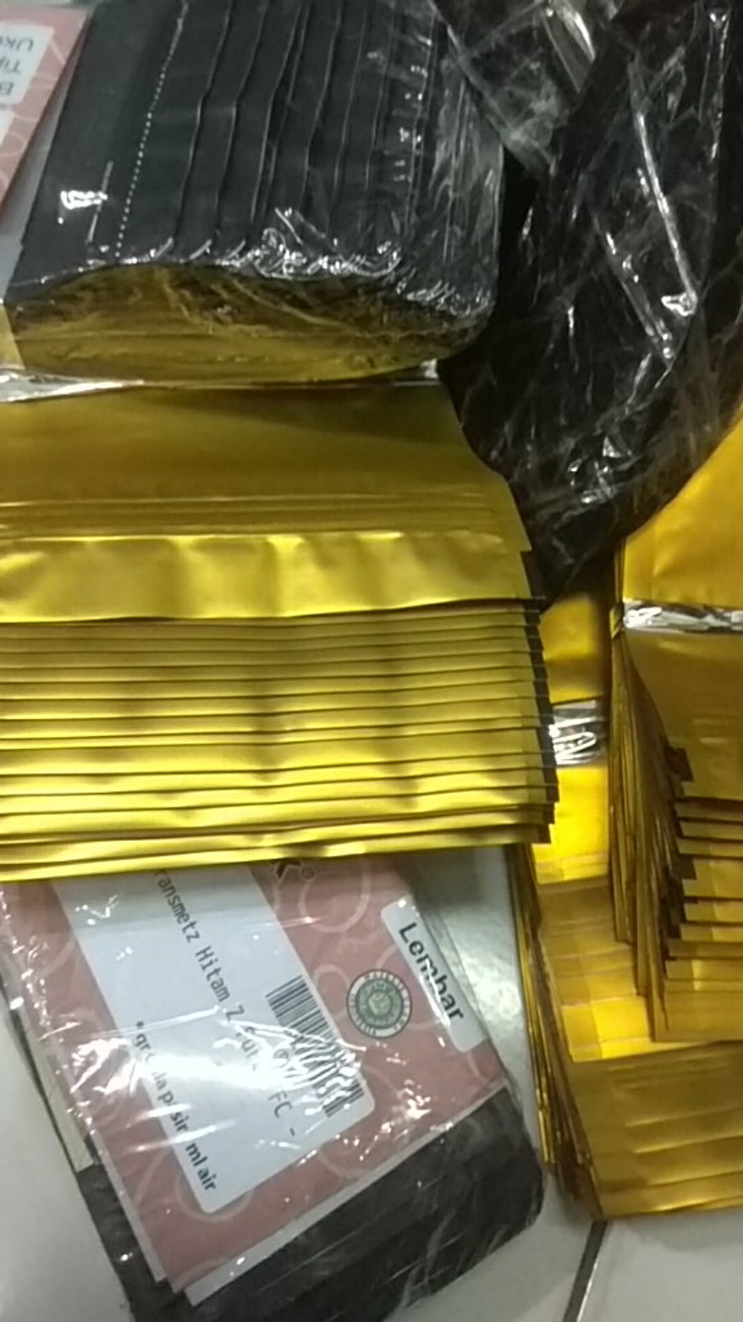 Kemasan Kopi Kemasan Masker Bubuk Kemasan Plastik Standing Pouch 9x15