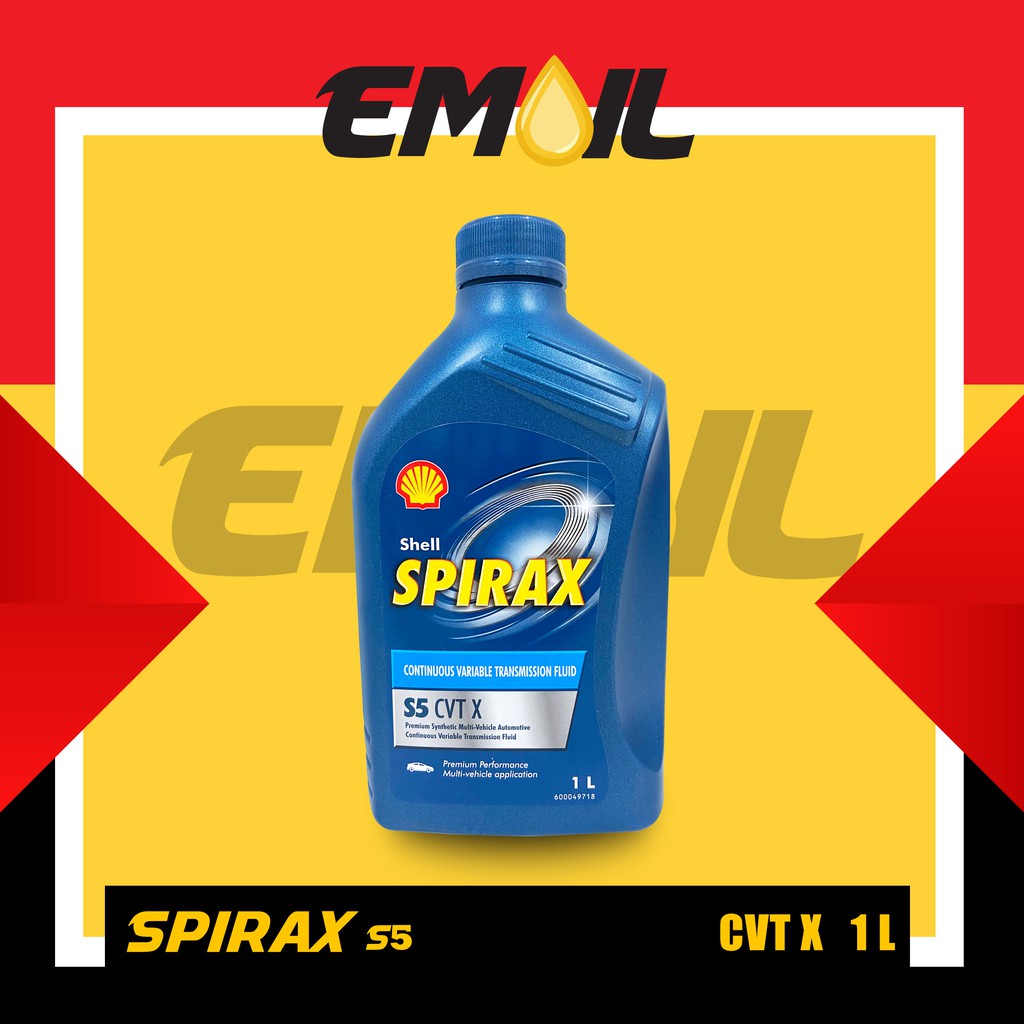 OLI SHELL SPIRAX S5 CVT X TRANSSMISION FLUID ISI 1 LITER