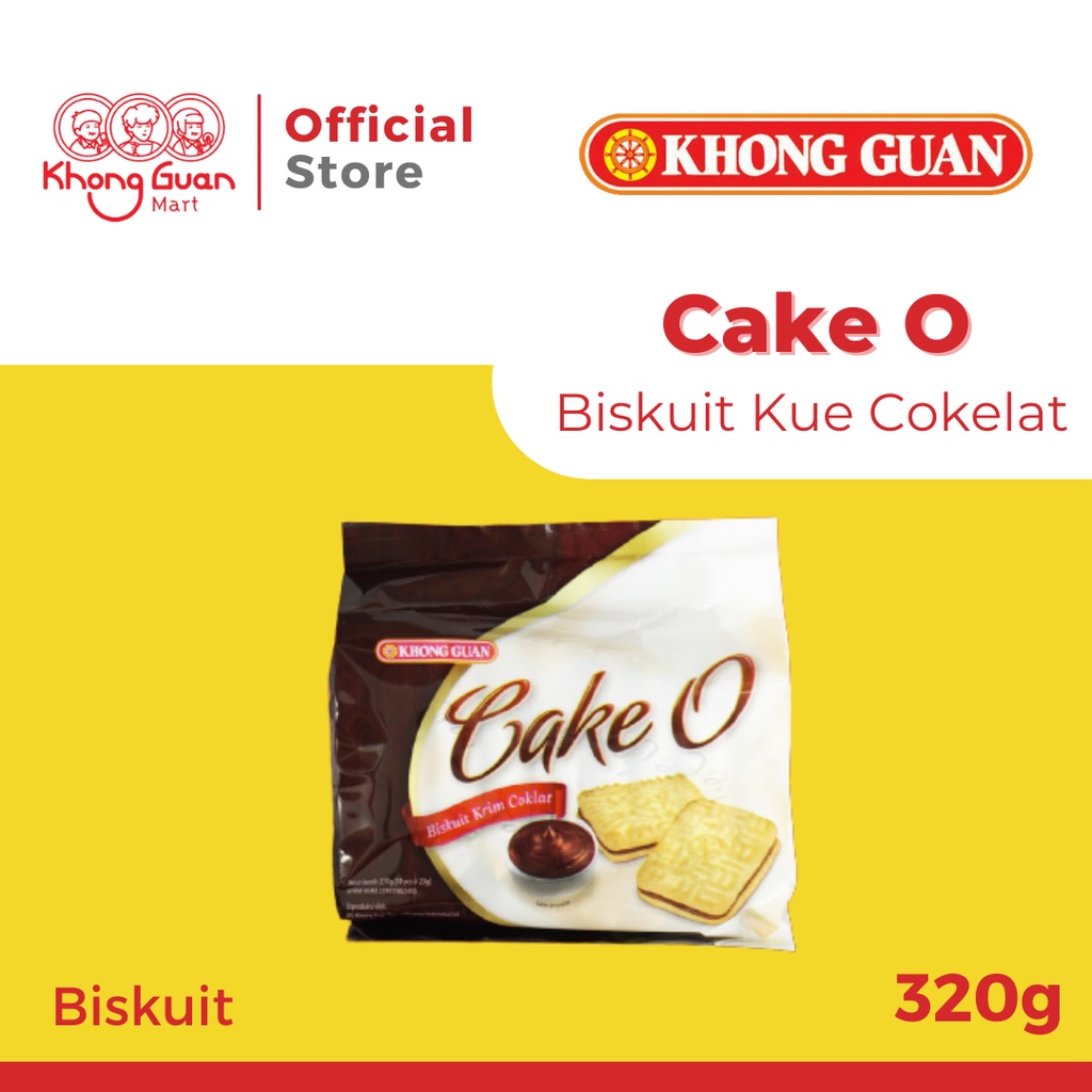 

KHONG GUAN Cake O Coklat Pack 230 Gram