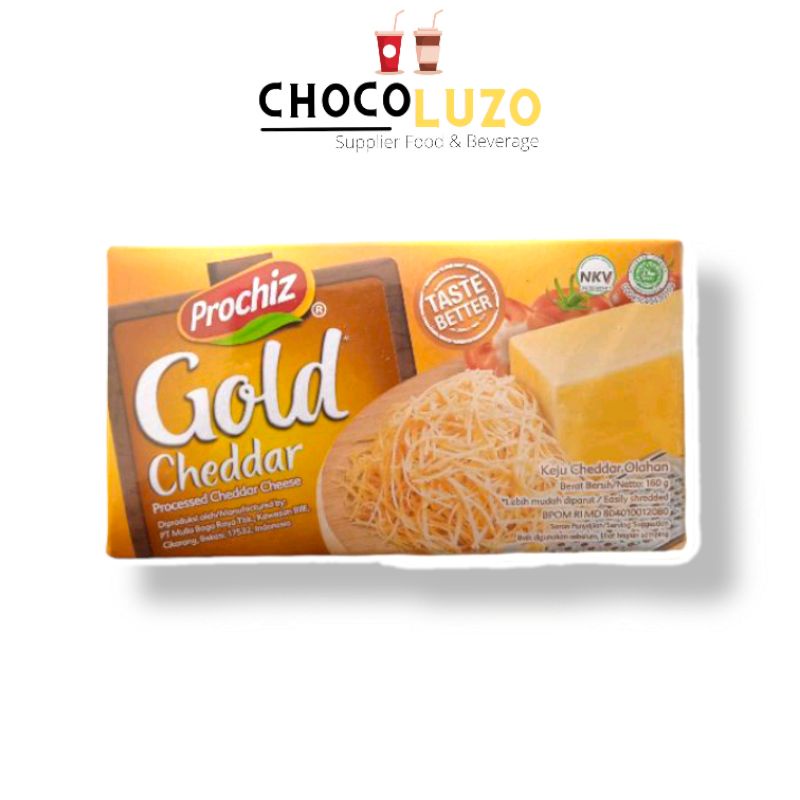 

Keju Prochiz Gold Cheddar 165 gr