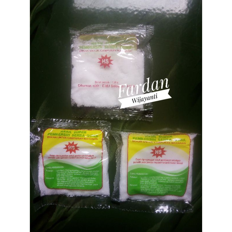 Pembersih Serbaguna. Citrun Pembersih Keramik @4 Sachet.