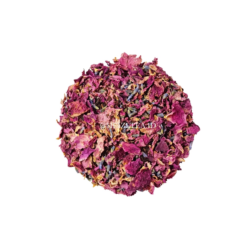 

HEIZL Lavender Rose Black Tea Blend Teh Hitam Special Flower Tea Tisane Bulk
