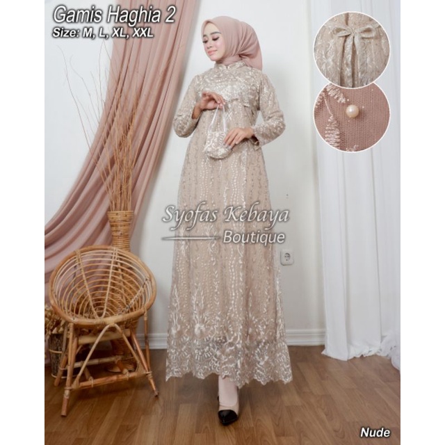 GAMIS WANITA - GAMIS MODERN - GAMIS HAGHIA 2 TERABARU