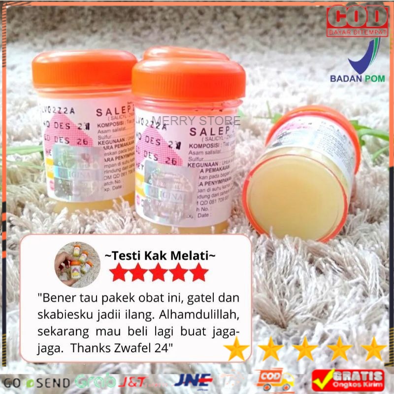 Obat 𝗦𝗔𝗟𝗘𝗣 𝗭𝗪𝗔𝗙𝗘𝗟 𝗜𝗧𝗖𝗛𝗬 𝟮𝟰 𝟮𝟯𝟰 Belerang Sulfur 100% Original BPOM Salep Gatal Kutu Air Eksim Panu Kurap Biduran Gudik