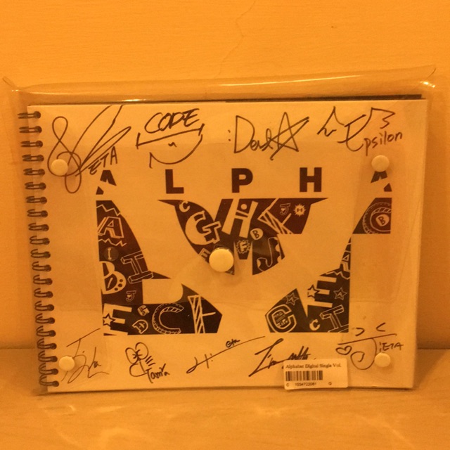 ALPHABAT 1st ALBUM SIGNED EDITION
