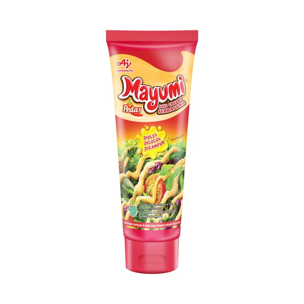

MAYUMI Saus Creamy Serbaguna Pedas 190g - Spicy Mayonnaise Kemasan Tube