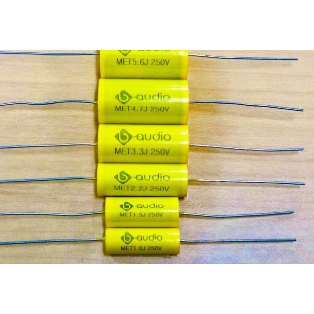 ◙ B-Audio MET 22uf/250 v - Kapasitor Capasitor Elco non polar ➸