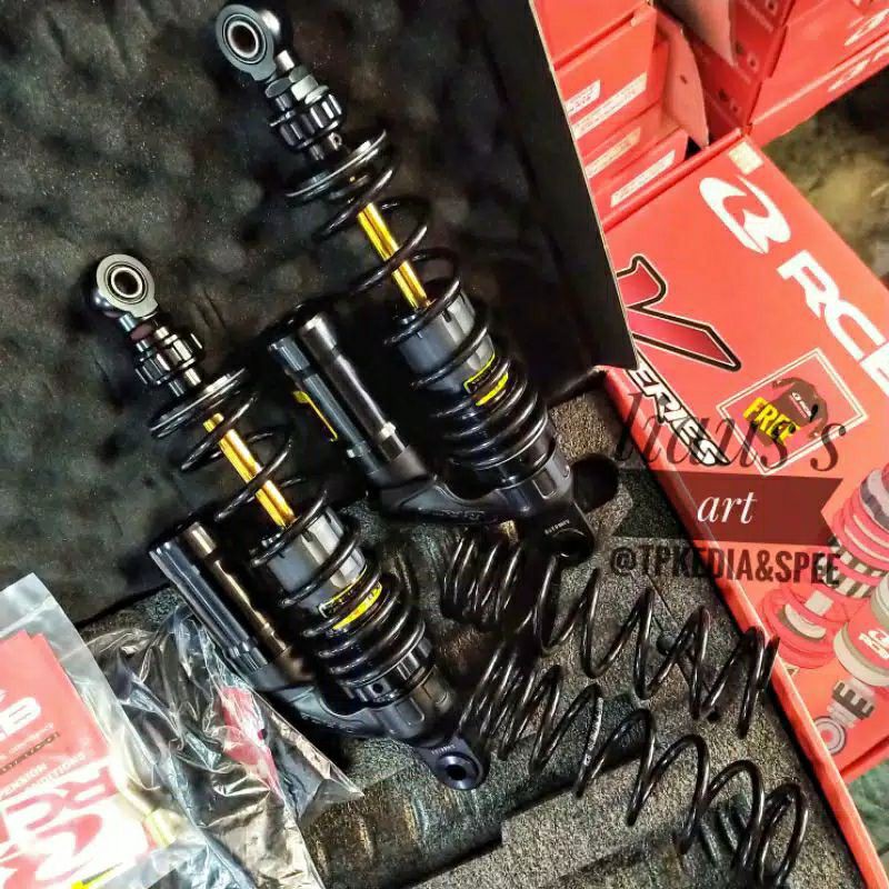 shockbreaker shock rcb vd series 275mm black series rx king dll