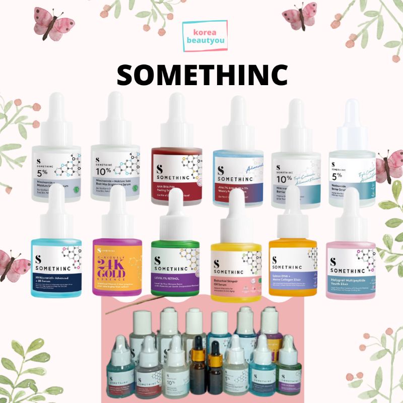 [BPOM] SHARE IN JAR SOMETHINC NIACINAMIDE SERUM SOMETHINC SABI BARRIER AHA BHA PEELING HYALURONIC9 R