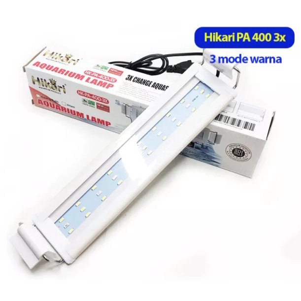 Lampu Aquascape Aquarium 3 Mode Hikari Hk P 80 60 50 40 30  Lampu Led Arwana Aquascape 3 Warna