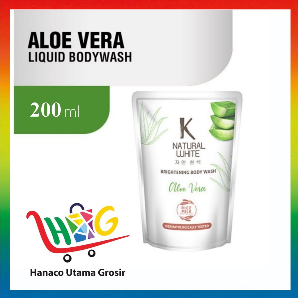 K Natural Bodywash Pouch 200ml