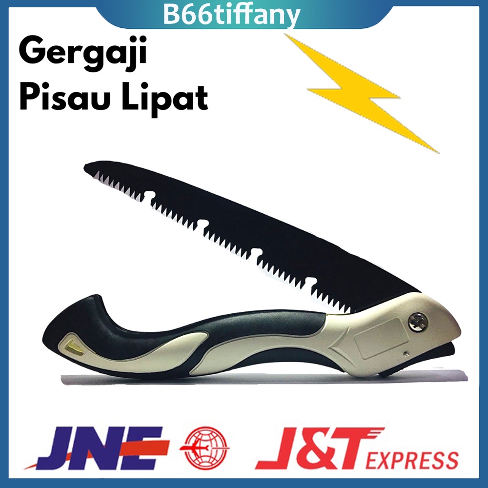 Gergaji Pohon Genggam Logging Lipat Cepat Kayu Pisau Lipat Gergaji Kayu Perkakas Mata Pisau 210mm 300mm