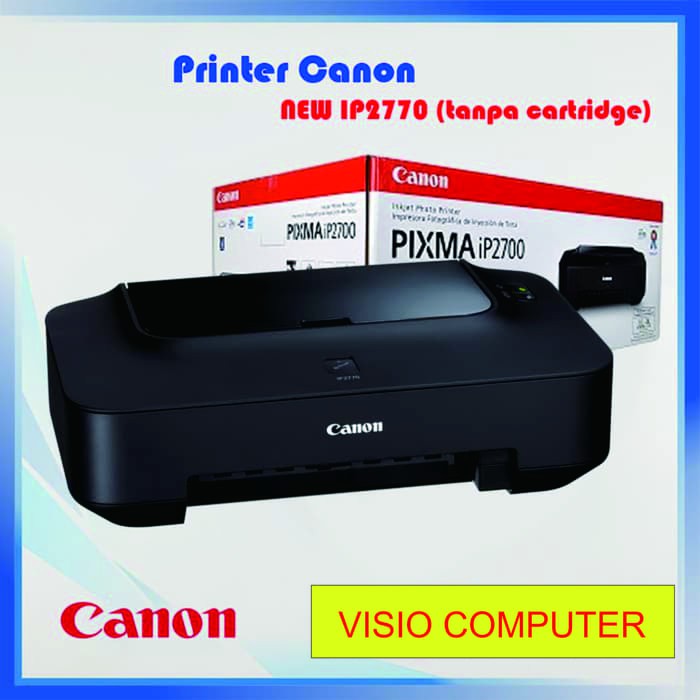 PRINTER CANON IP2770 TANPA TINTA DAN CARTRIDGE (KOSONGAN)