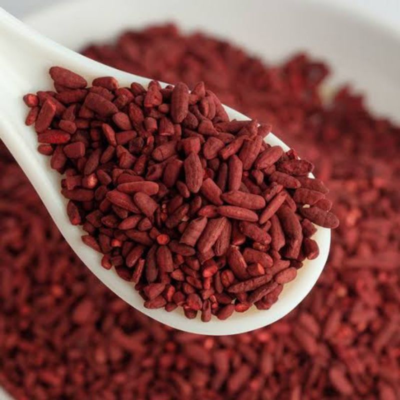 Angkak 250 Gram/ Angkak Beras Merah/ Angkak Merah/ Red Yeast Rice/ Angkhak