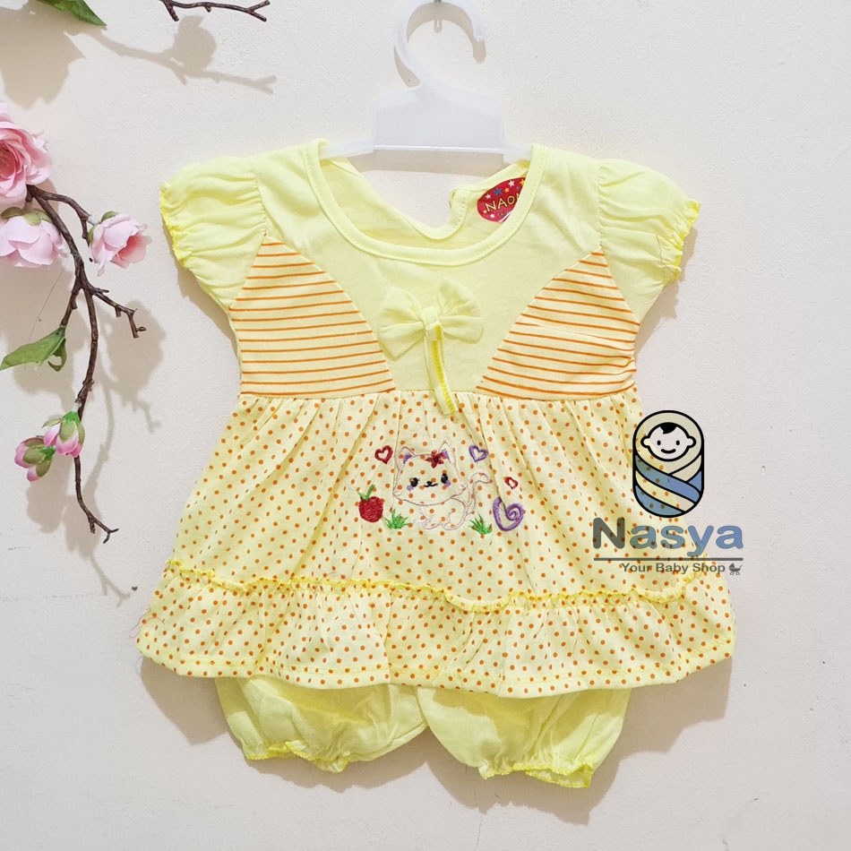 [N-103] Baju Bayi New Born Kombinasi / Setelan sehari-hari anak perempuan (0-6 bulan)