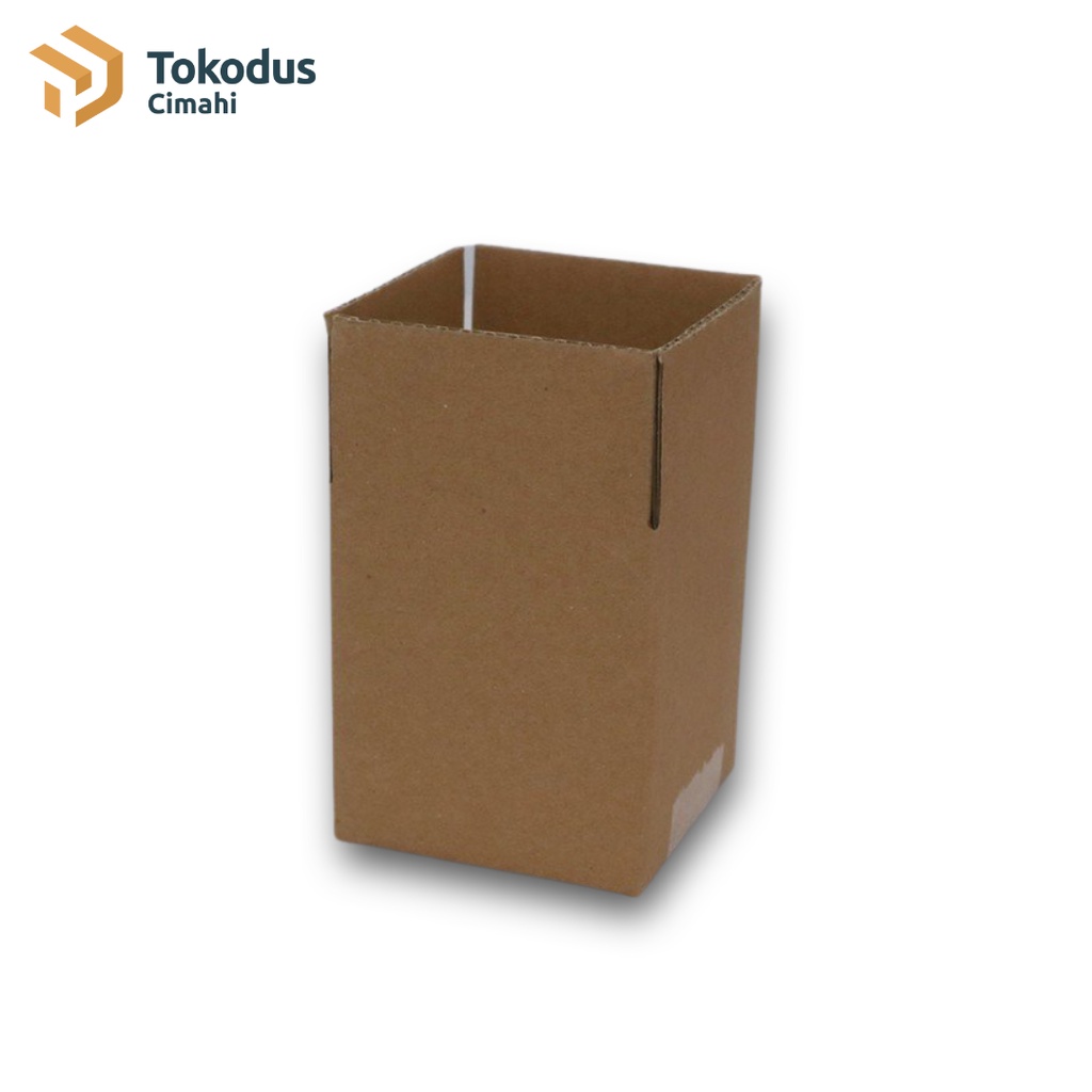 Kardus Packing Kecil Polos 9 x 9 x 10cm Corrugated Coklat - Tokodus Cimahi-3