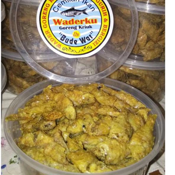 

56 Ikan Wader Kriuk Bude War Kemasan Cup / Ikan Wader Goreng / Ikan Wader Krenyes o17➝