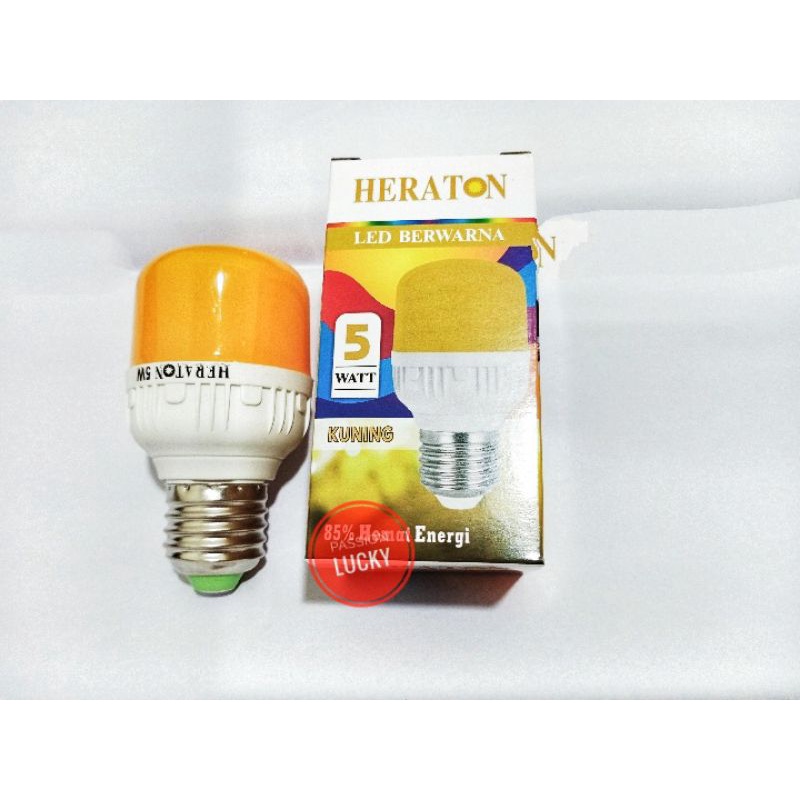 LAMPU LED BERWARNA 5WATT