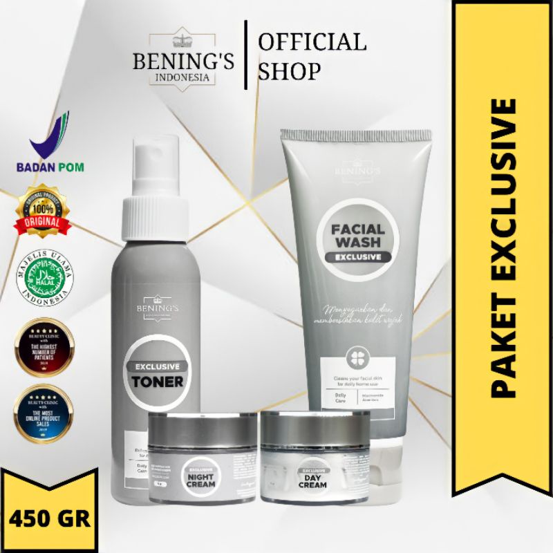 BENING SKINCARE DOCTOR OKY PRATAMA PAKET FLEK HITAM EXCLUSIVE | BENINGS SKINCARE | BENING CLINIC