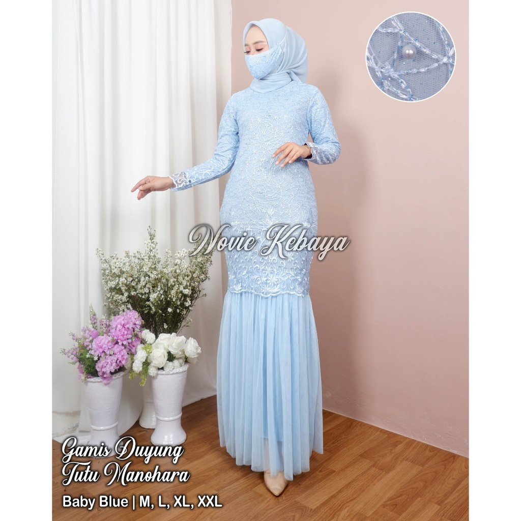 Gamis Modern / Gamis Duyung  Tutu / Kebaya Modern / Gamis Pesta / Gamis Pesta Mewah / Kebaya / Gamis