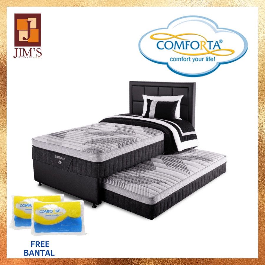 COMFORTA SPRING BED STAR FAMILY FULL SET
