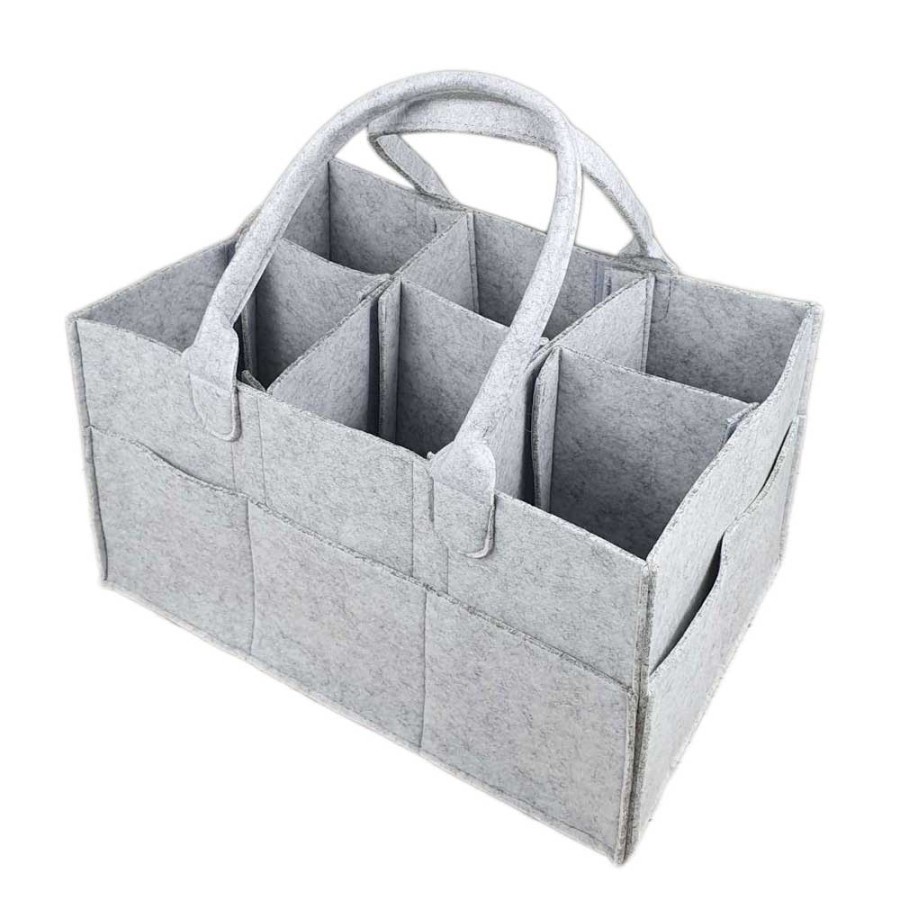 Rak Organizer Perlengkapan Bayi Baby Diaper Caddy Organizer Bag SS320 - Gray